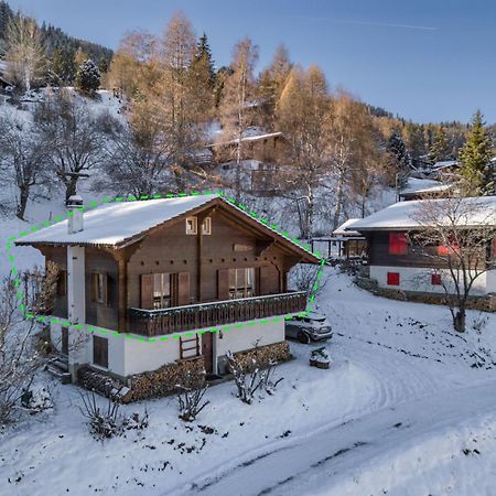 Chalet Noisette Authentic Swiss Chalet Perfect For Families La Tzoumaz Exterior foto