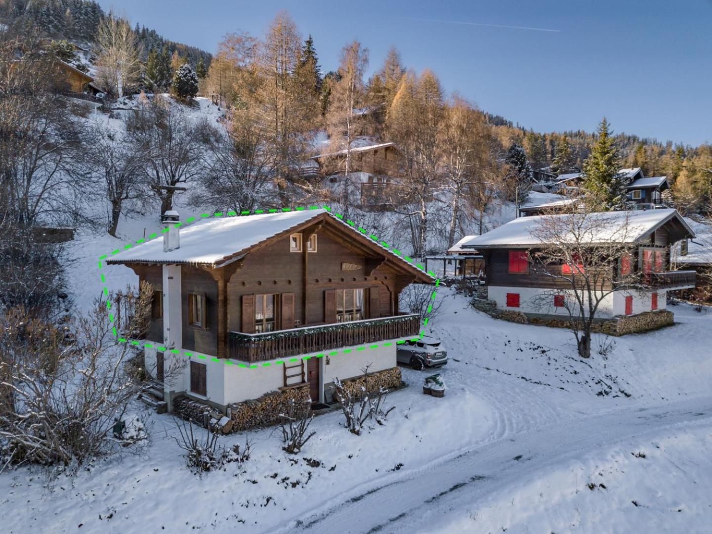 Chalet Noisette Authentic Swiss Chalet Perfect For Families La Tzoumaz Exterior foto